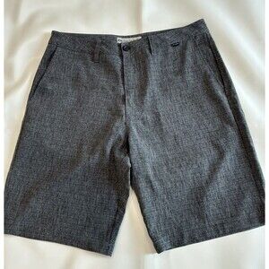 Travis Mathew Shorts Mens 34 Grey Flex Performance Tech Lightweight Golf b